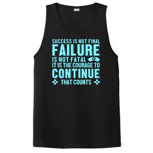 Success Is Not Final Failure PosiCharge Competitor Tank