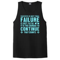 Success Is Not Final Failure PosiCharge Competitor Tank