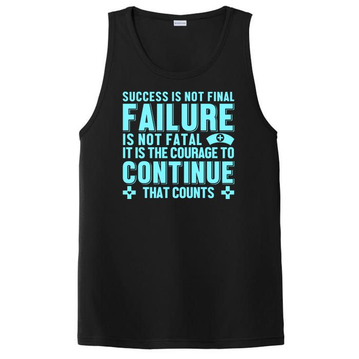 Success Is Not Final Failure PosiCharge Competitor Tank