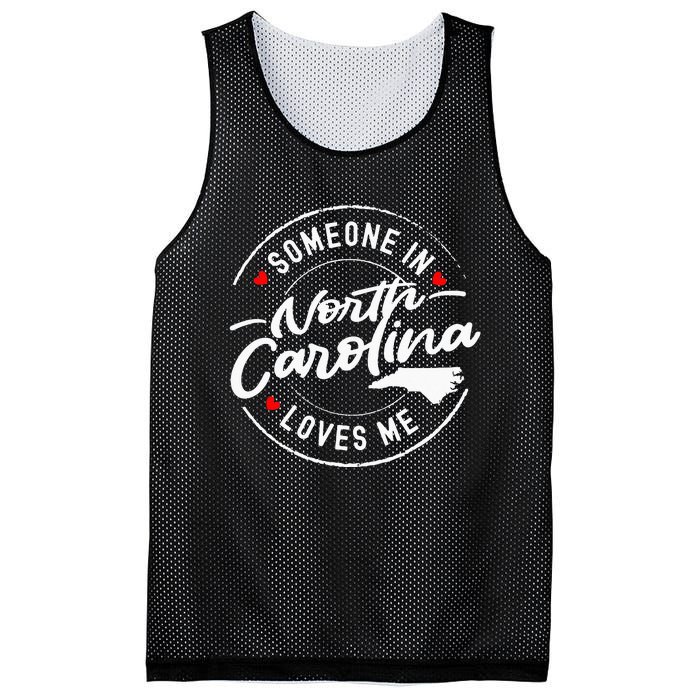 Someone In North Carolina Loves Me Mesh Reversible Basketball Jersey Tank