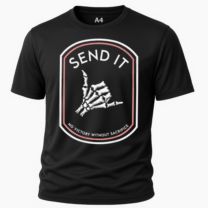Send It No Victory Without Sacrifice Cooling Performance Crew T-Shirt