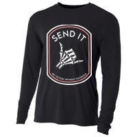 Send It No Victory Without Sacrifice Cooling Performance Long Sleeve Crew