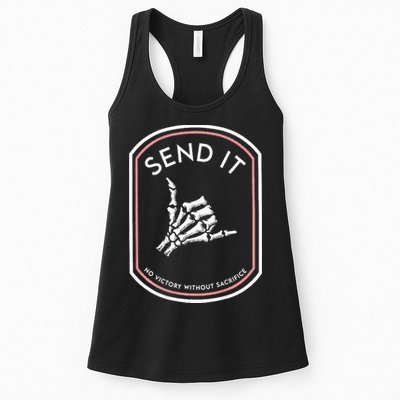 Send It No Victory Without Sacrifice Womens Tank Top