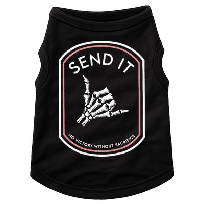 Send It No Victory Without Sacrifice Doggie Tank