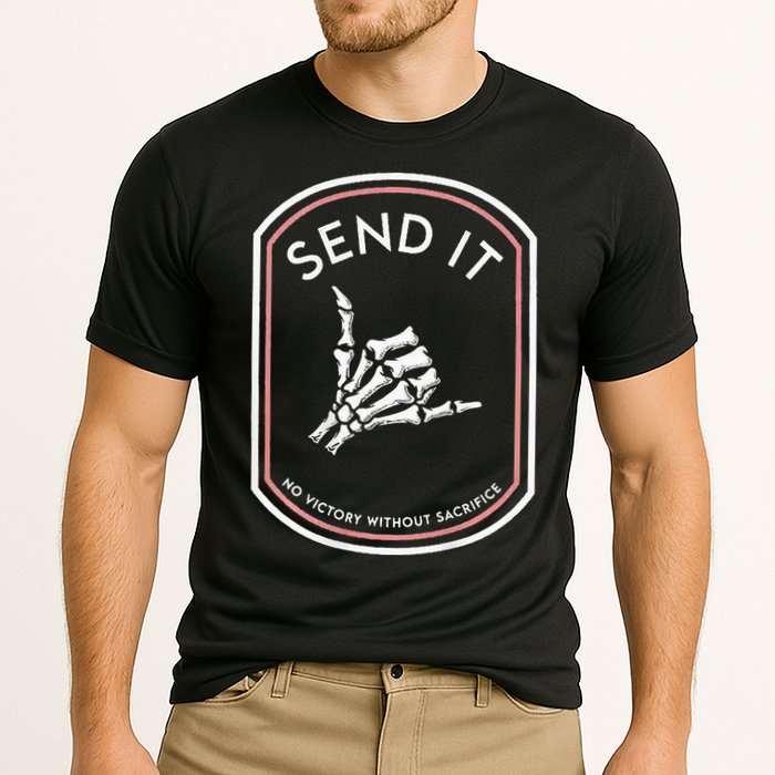 Send It No Victory Without Sacrifice Performance Shirt