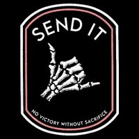 Send It No Victory Without Sacrifice 16 in Basic Backpack