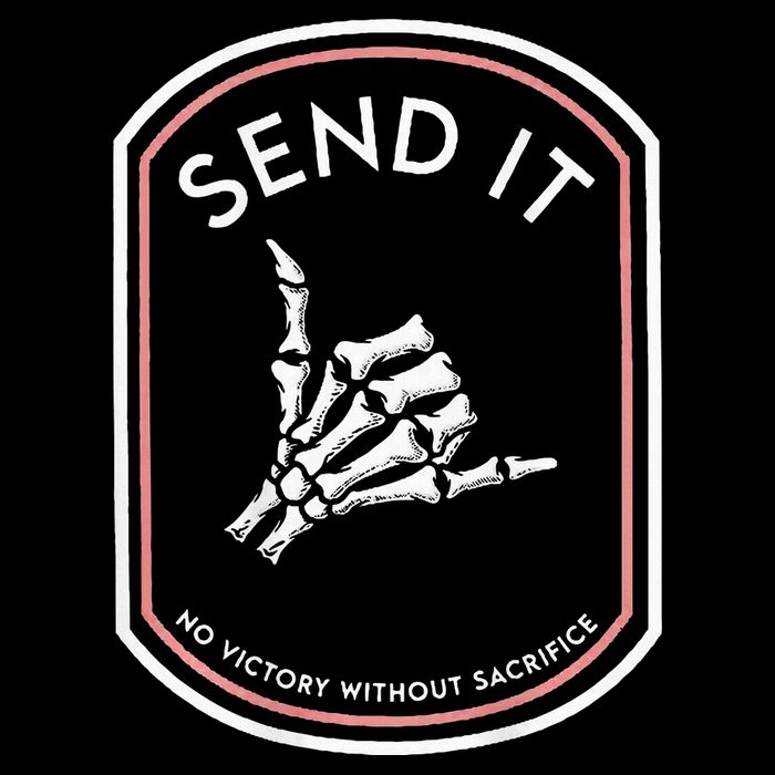 Send It No Victory Without Sacrifice 16 in Basic Backpack
