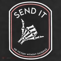 Send It No Victory Without Sacrifice 25L Jumbo Tote