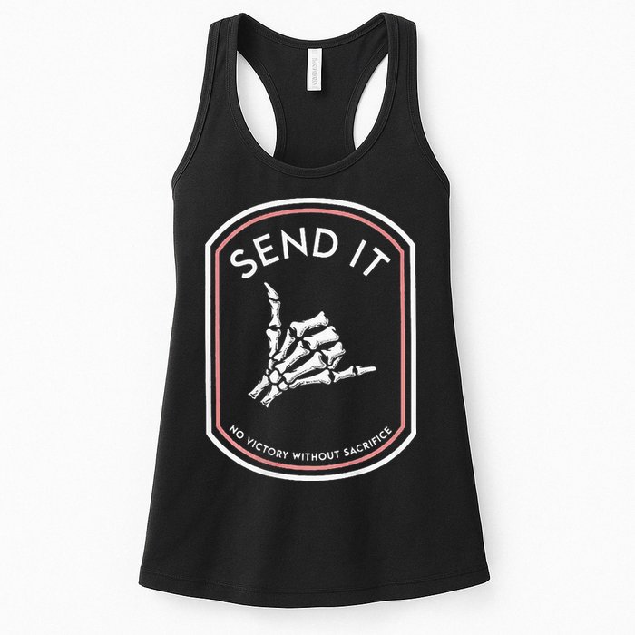 Send It No Victory Without Sacrifice Womens Tank Top