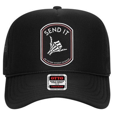 Send It No Victory Without Sacrifice Trucker Hat