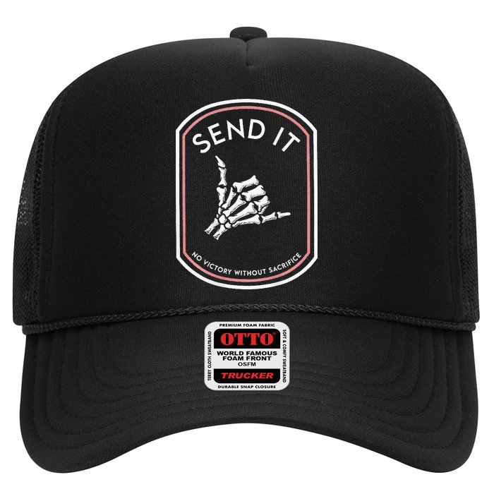 Send It No Victory Without Sacrifice Trucker Hat