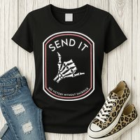 Send It No Victory Without Sacrifice Womens T-Shirt