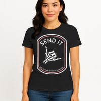 Send It No Victory Without Sacrifice Womens T-Shirt