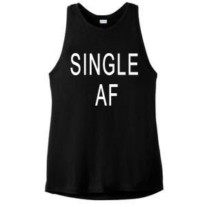 Single AF Ladies PosiCharge Tri-Blend Wicking Tank