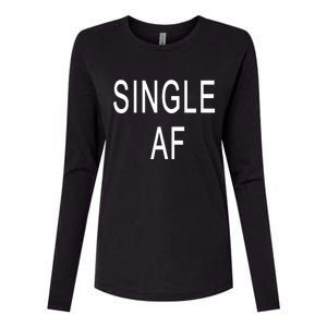 Single AF Womens Cotton Relaxed Long Sleeve T-Shirt