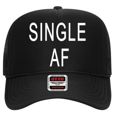 Single AF High Crown Mesh Back Trucker Hat