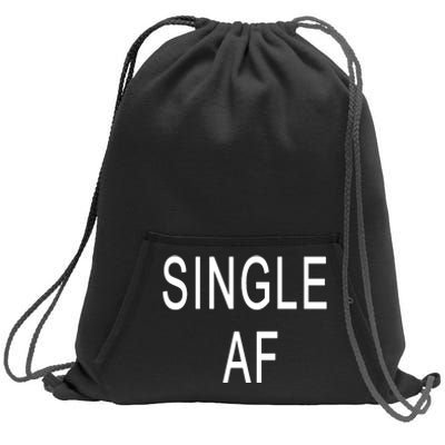 Single AF Sweatshirt Cinch Pack Bag