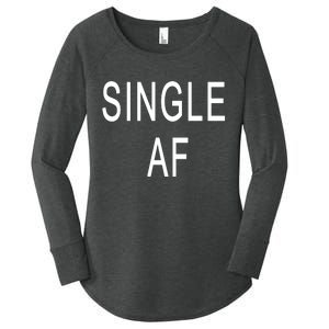 Single AF Women's Perfect Tri Tunic Long Sleeve Shirt