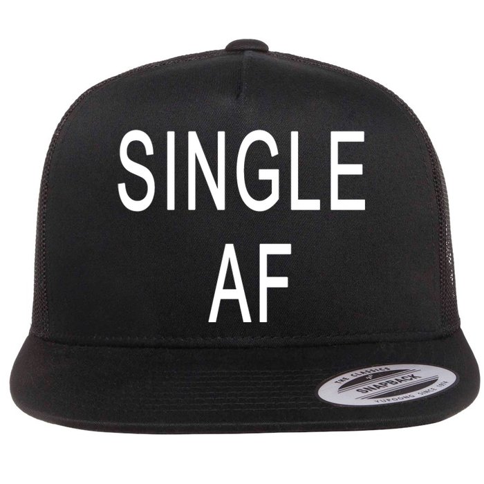 Single AF Flat Bill Trucker Hat