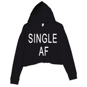 Single AF Crop Fleece Hoodie