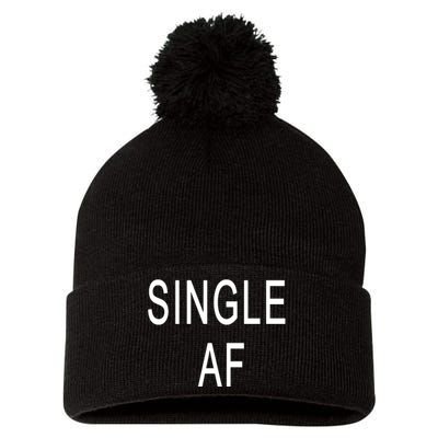 Single AF Pom Pom 12in Knit Beanie