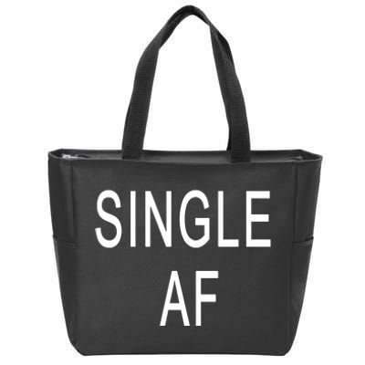 Single AF Zip Tote Bag