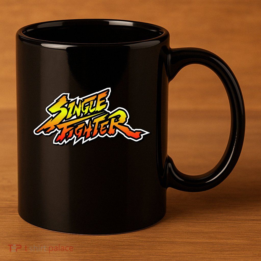 Single Fighter 11oz C Handle Ceramic Mug