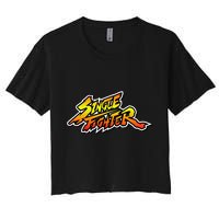Single Fighter Women's Crop Top Tee