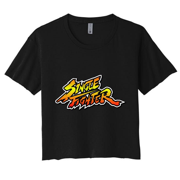 Single Fighter Women's Crop Top Tee