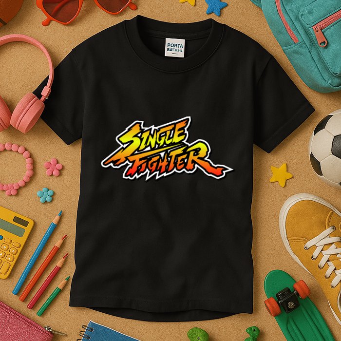 Single Fighter Kids T-Shirt