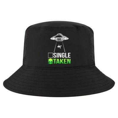 Single Or Taken Alien Valentines Day Cool Comfort Performance Bucket Hat