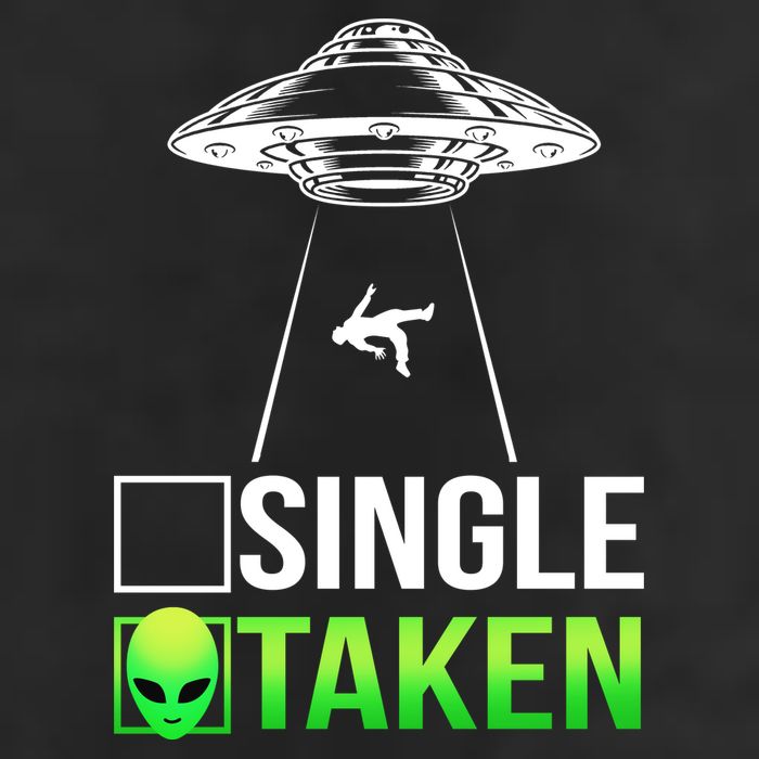 Single Or Taken Alien Valentines Day Trucker Hat