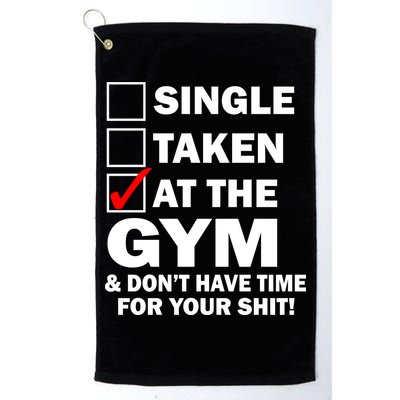 Single Taken At The Gym Golf Towel