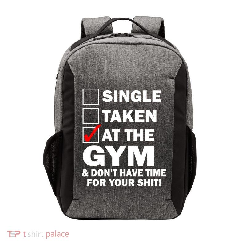 Single Taken At The Gym Vector Backpack