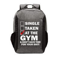Single Taken At The Gym Vector Backpack