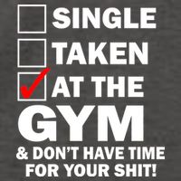 Single Taken At The Gym Vector Backpack