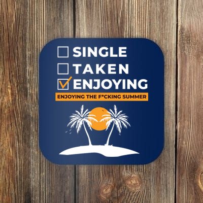 Single Taken Enjoying Summer Coaster