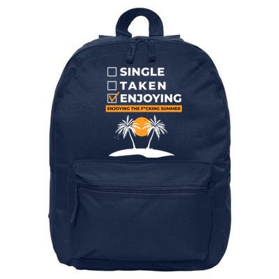 Single Taken Enjoying Summer 16 in Basic Backpack