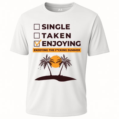 Single Taken Enjoying Summer Performance Shirt