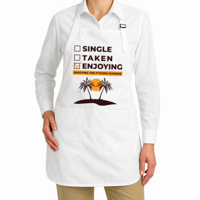 Single Taken Enjoying Summer Apron