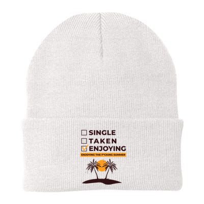 Single Taken Enjoying Summer Beanie