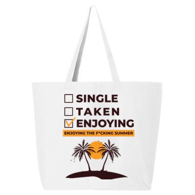 Single Taken Enjoying Summer 25L Jumbo Tote