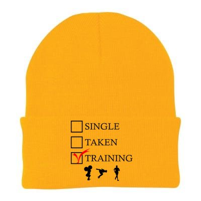 Single Taken Training Knit Cap Winter Beanie