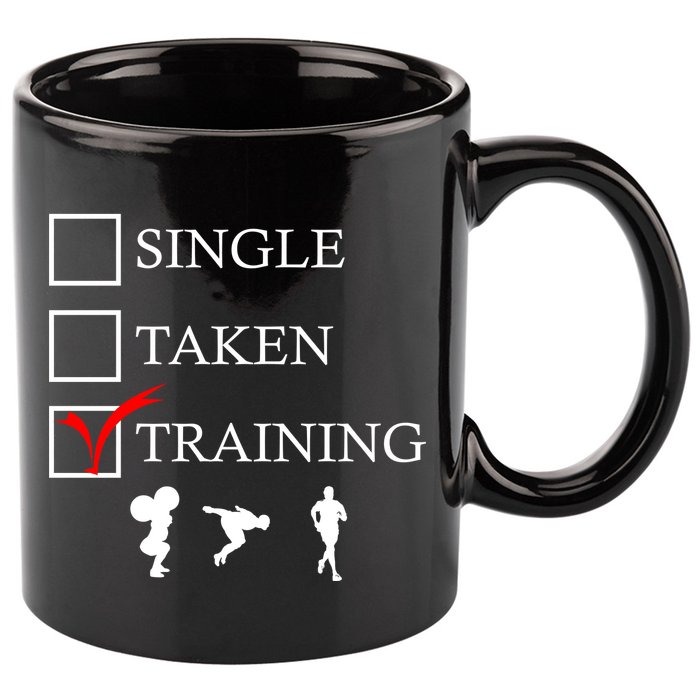 Single Taken Training 11oz C Handle Ceramic Mug