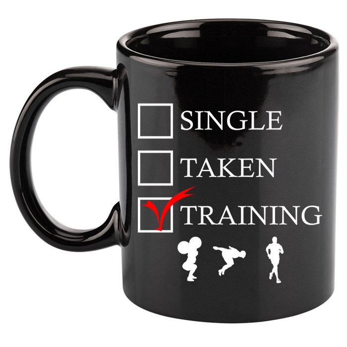 Single Taken Training 11oz C Handle Ceramic Mug