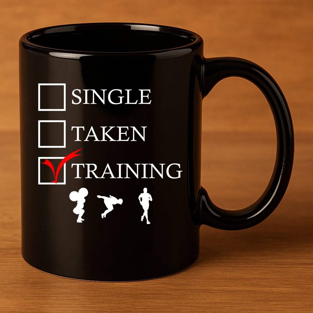 Single Taken Training 11oz C Handle Ceramic Mug