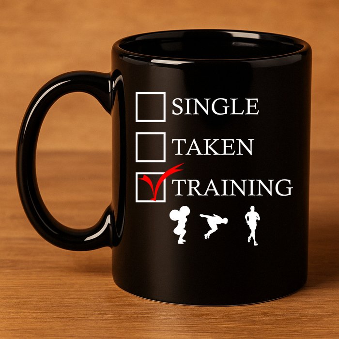 Single Taken Training 11oz C Handle Ceramic Mug