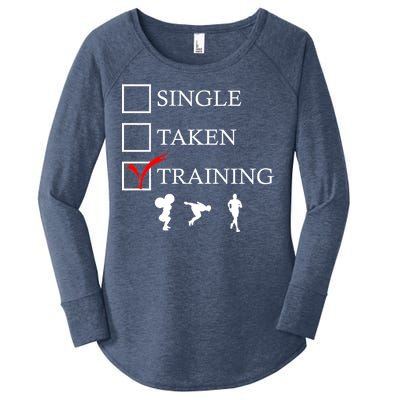 Single Taken Training Women's Perfect Tri Tunic Long Sleeve Shirt