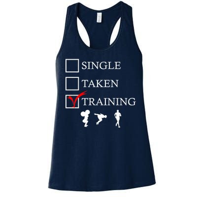 Single Taken Training Women's Racerback Tank