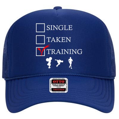 Single Taken Training High Crown Mesh Back Trucker Hat